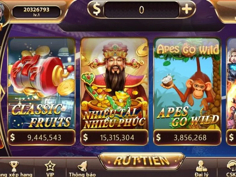 Hình ảnh game nổ hũ và slot